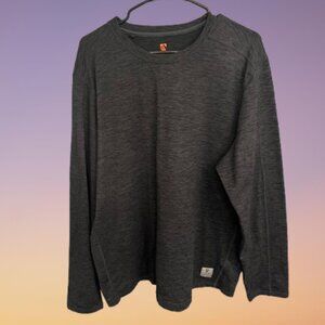 Rugged Elements Gray Long Sleeve Men's Shirt Size XL